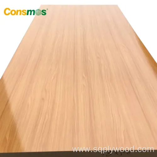 High Glossy UV Melamine Laminated MDF Sheet for Kitchen Cabinet Decoration